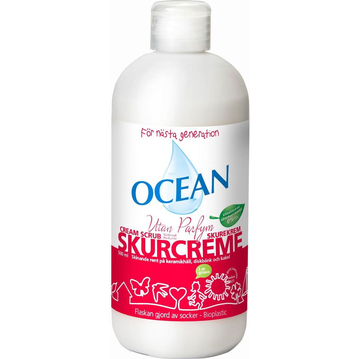 SKURCREME OPARFYMERAD 500ML