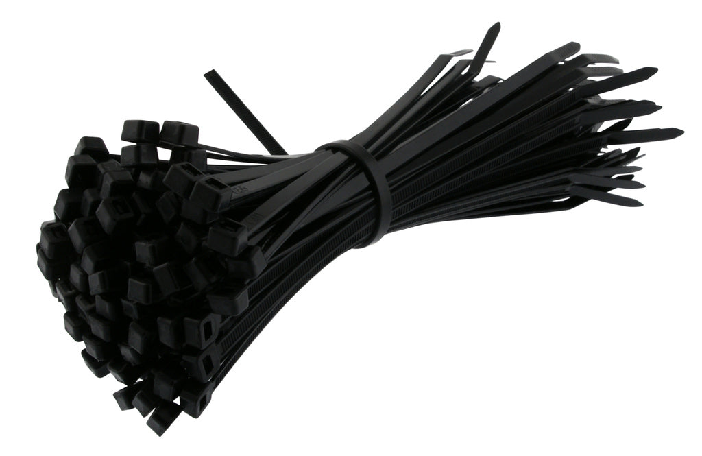 Buntband 190 x 4,8 mm svart 100-pack