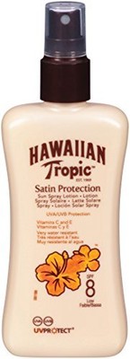 Hawaiian Tropic SPF 8 Satin Protect Lotion Spray 200 ml