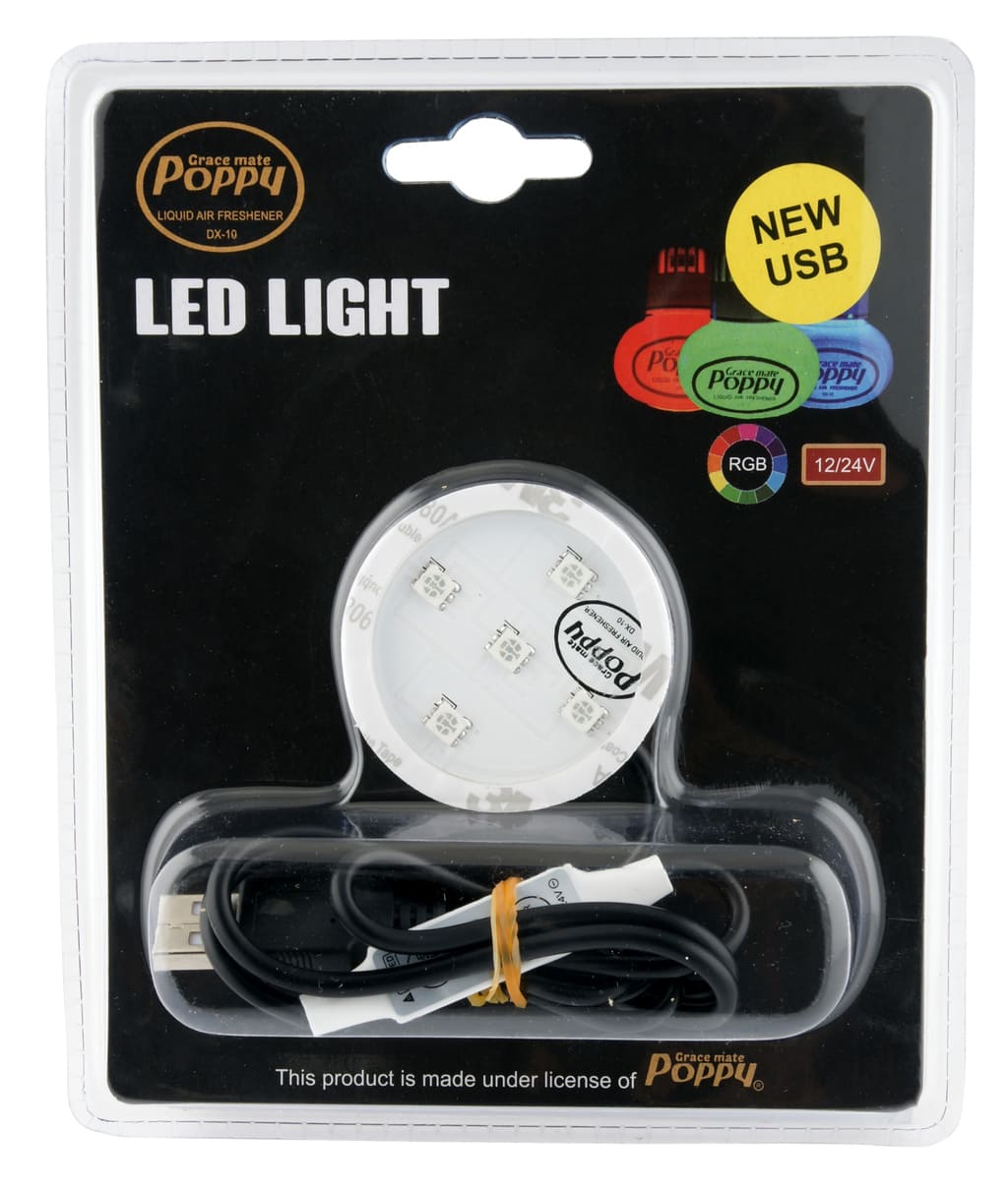 LED-platta RGB multifärger för Poppy