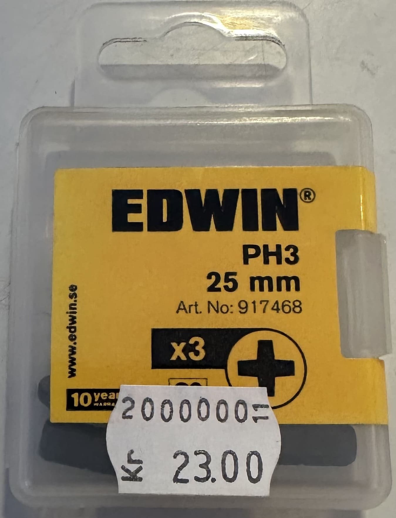 Bits ph3 edwin 25mm 3st