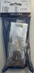 Ledhasp Krom 100x42mm