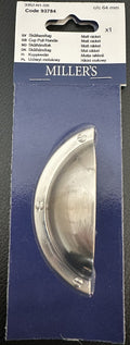 Skålhandtag Matt Nickel c/c 64mm