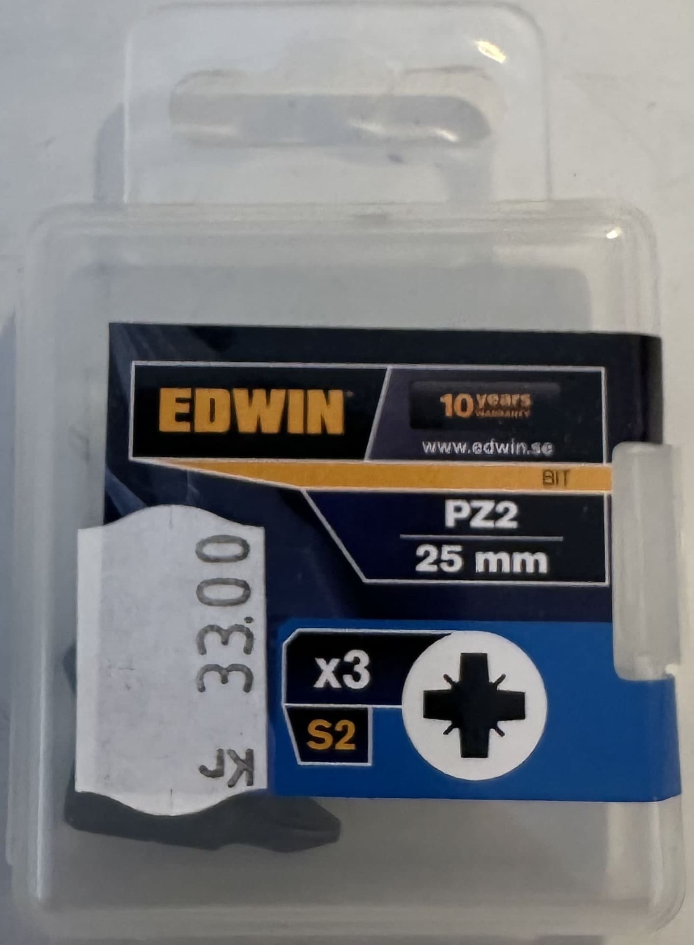 BITS 25MM PZ2 3-P EDWIN