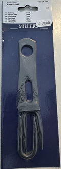 Ledhasp Svart 105x28mm