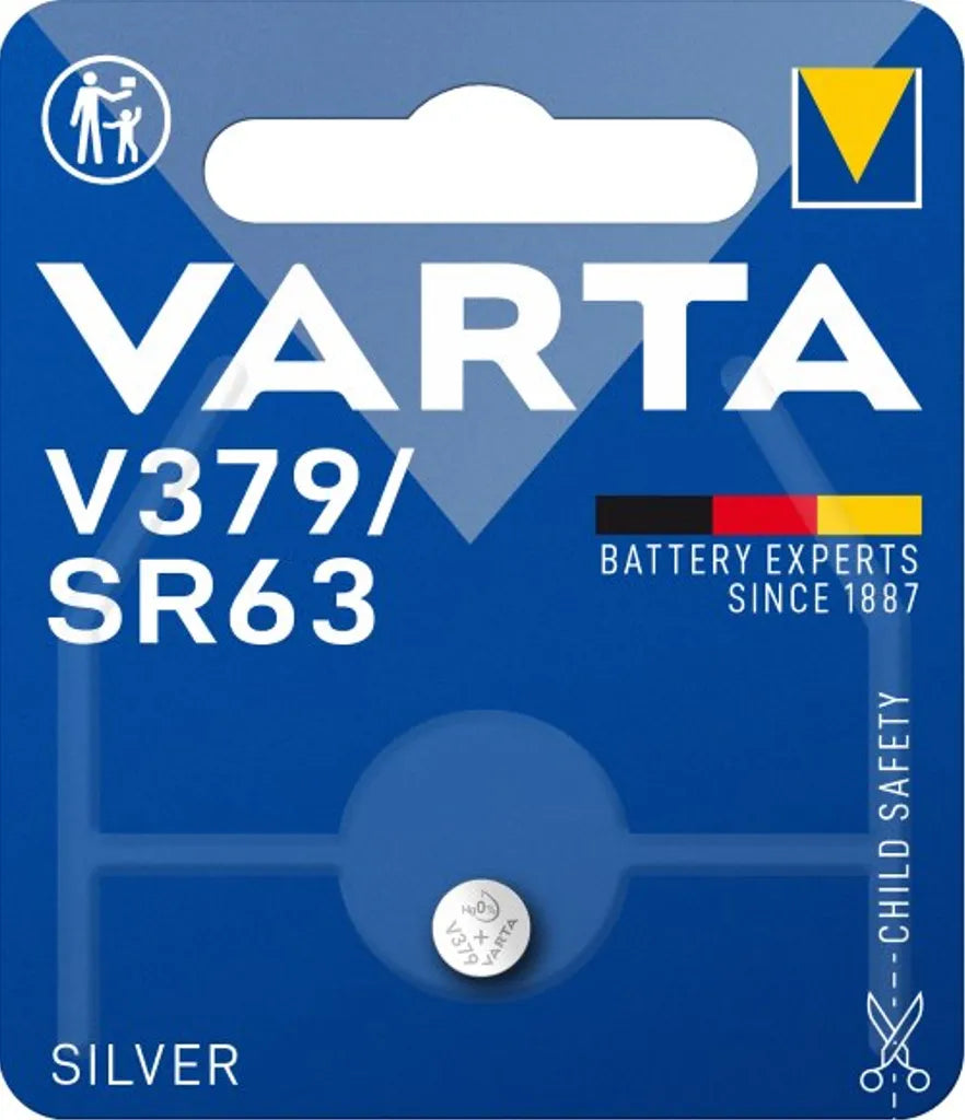 BATTERI V379 SILVER MYNT