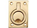 Luckhandtag Blank Mässing 48x64mm