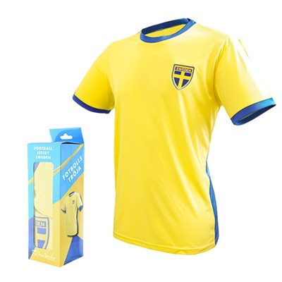 Fotbollströja Sweden i box M
