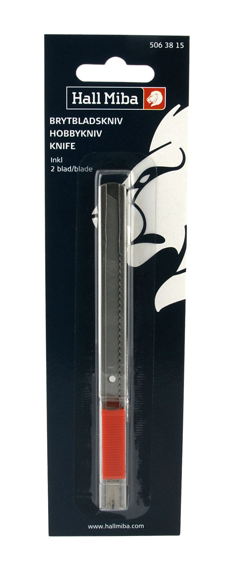 Kniv brytblad metall mini