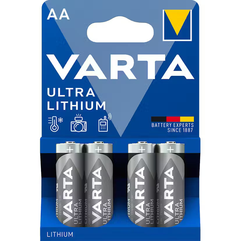 Batteri Ultra Lithium LR06 AA 4-pack
