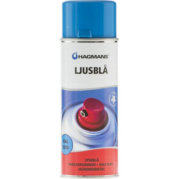 SPRAYFÄRG HAGMANS LJUSBLÅ RAL 5015 400ML