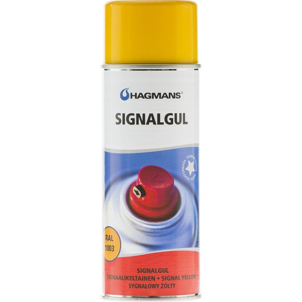 SPRAYFÄRG HAGMANS SIGNALGUL RAL 1003 400ML