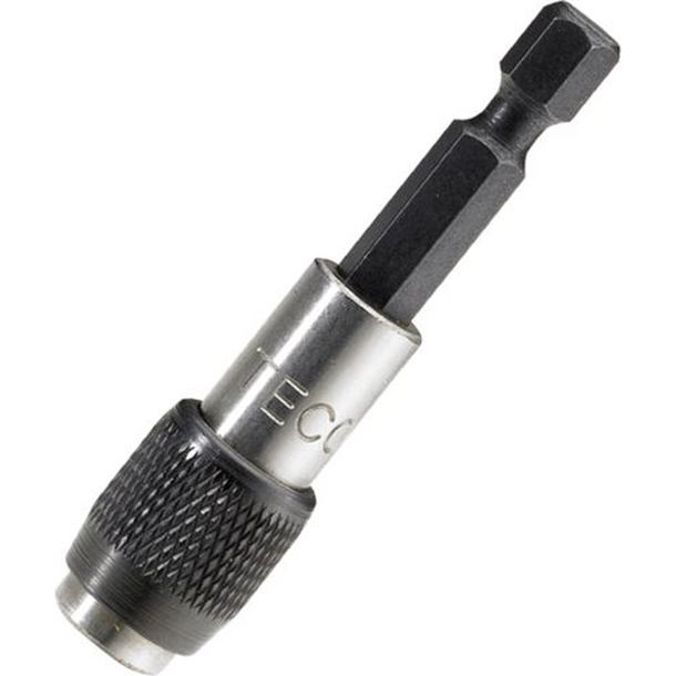 BITSHÅLLARE TECOS QUICK-LOCK 1/4TX60MM