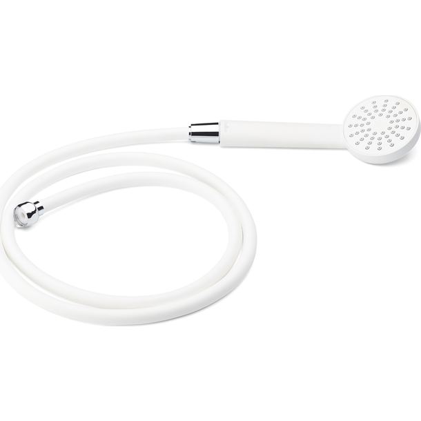 DUSCHPAKET DAISY 1-SPRAY VIT D85MM/SLANG 150CM