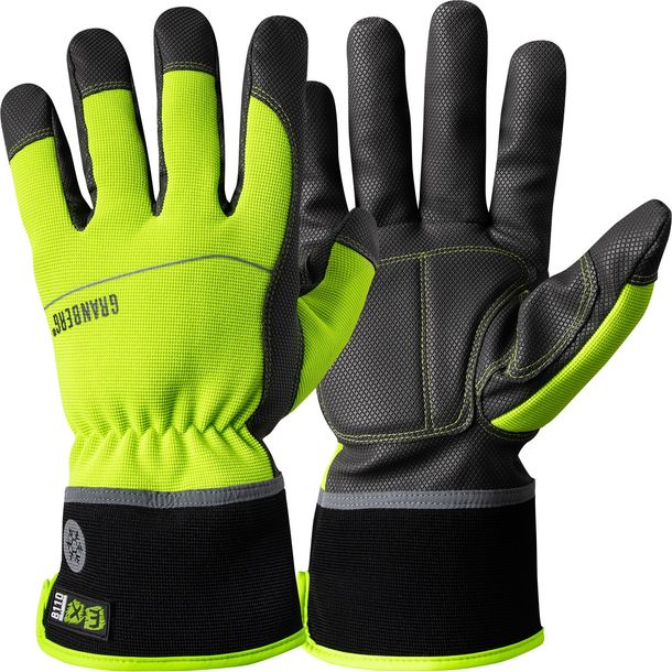 HANDSKE VINTER SYNTET HIGHVIZ STL 8
