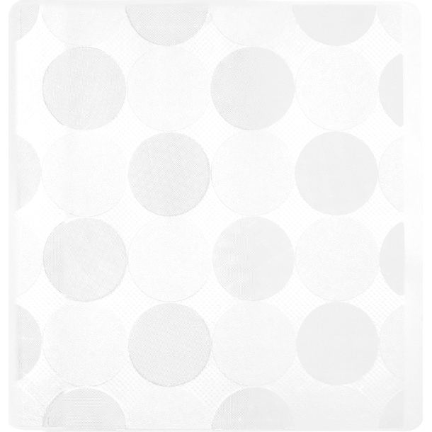 HALKMATTA GARDENIA DUSCHKAR VIT 50X50CM