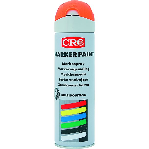 MÄRKFÄRG AEROSOL FLUO CRC ORANGE 500ML