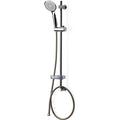 DUSCHSET DAHLIA 1-SPRAY KROM D110MM/SLANG 150-200CM
