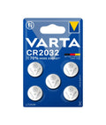 BATTERI CR2032 LITIUM MYNT 5ST