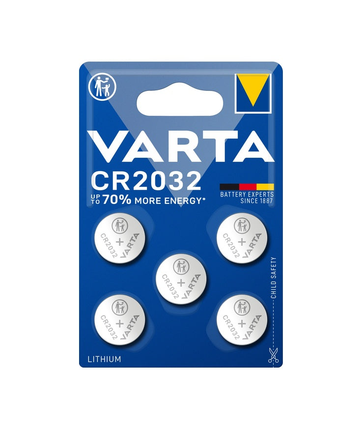 BATTERI CR2032 LITIUM MYNT 5ST