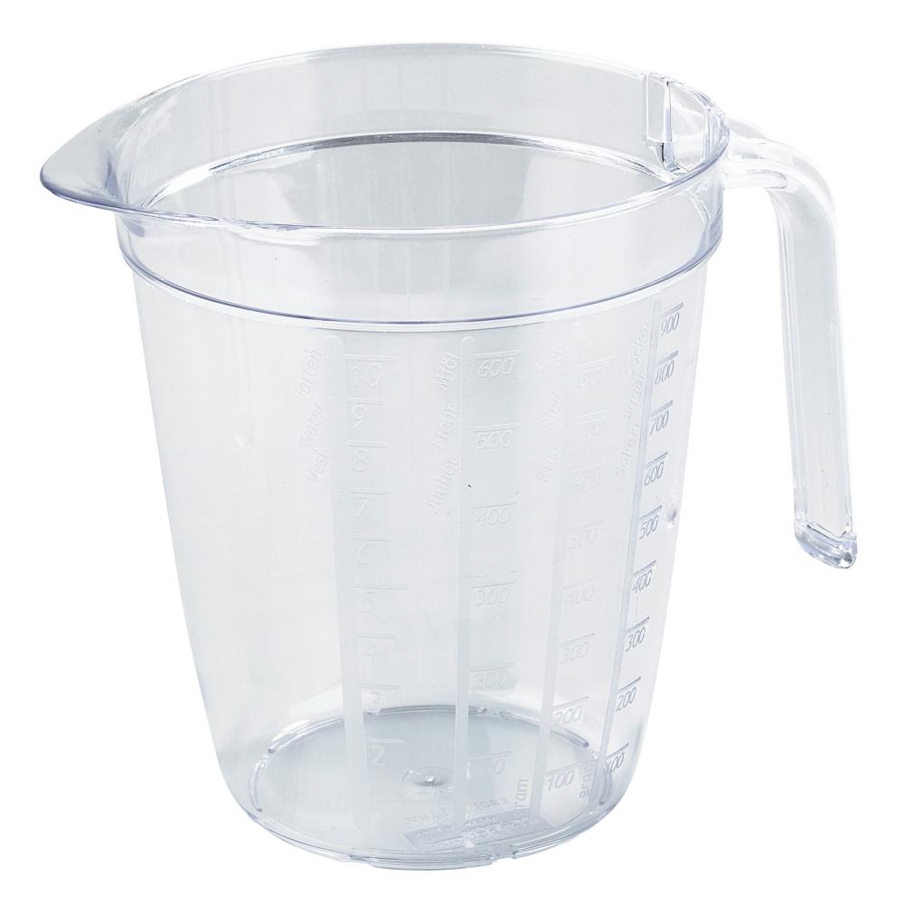 MÅTTKANNA GLASKLAR 1L
