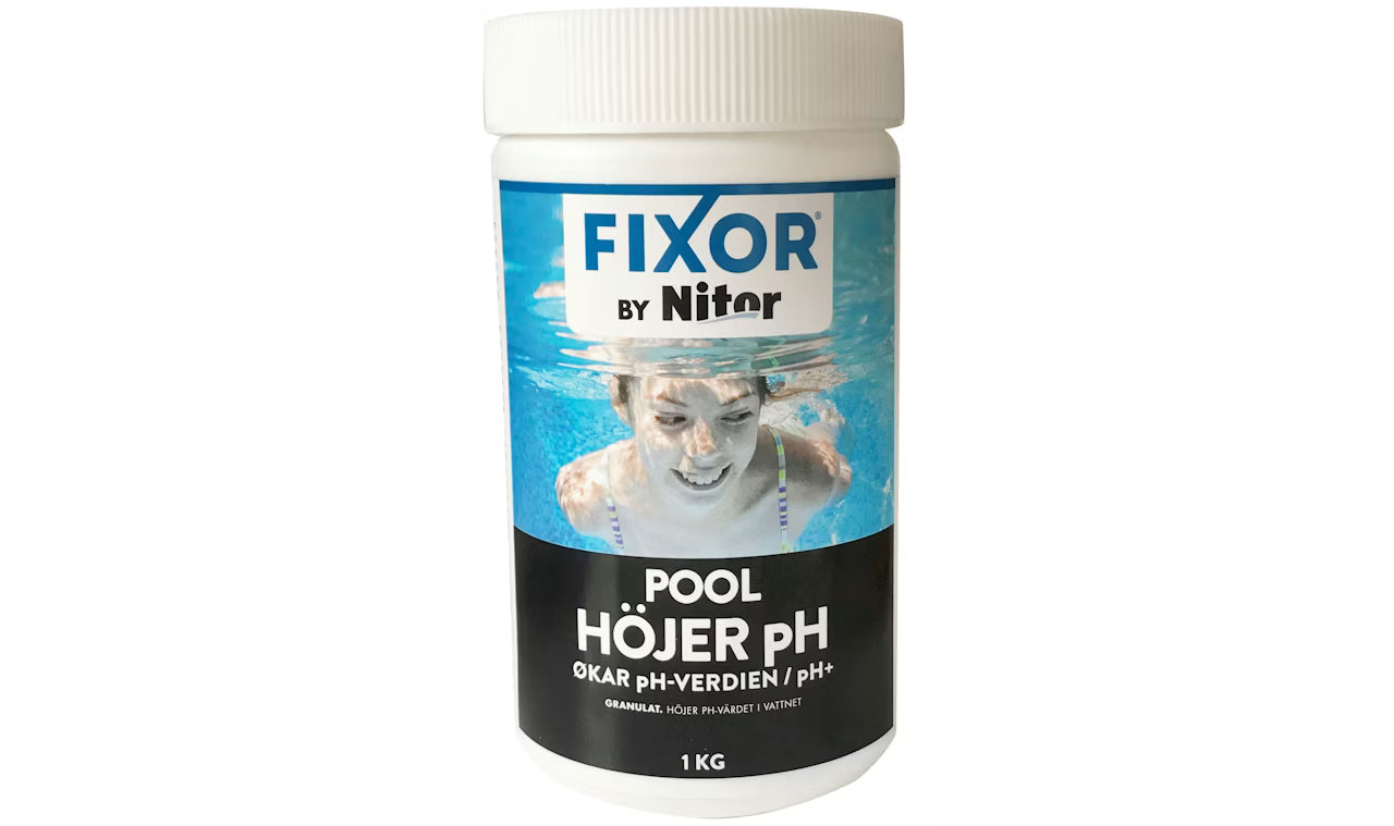 POOLKEMIKALIE HÖJER PH NITOR 1KG