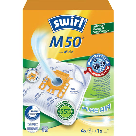 DAMMSUGARPÅSE SWIRL M50 4ST