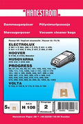 Dammsugarpåsar Hanestrom Volta U 102. U 115. U154.U164