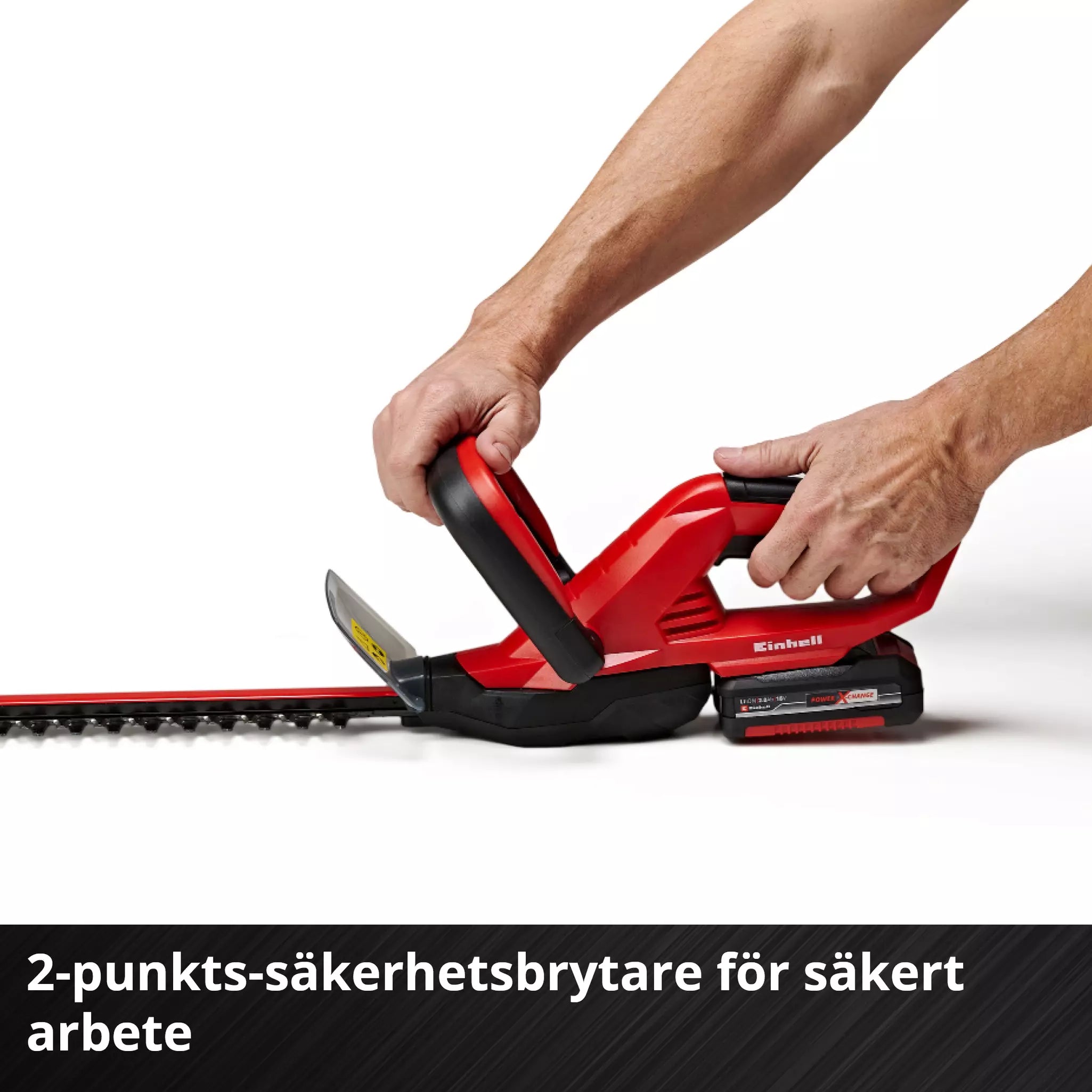 Sladdlös häcktrimmer GC-CH 1846 Li-Solo
