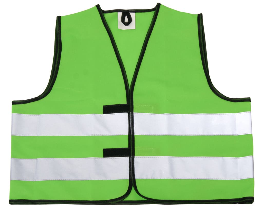 Reflexväst barn 3-12 år grön