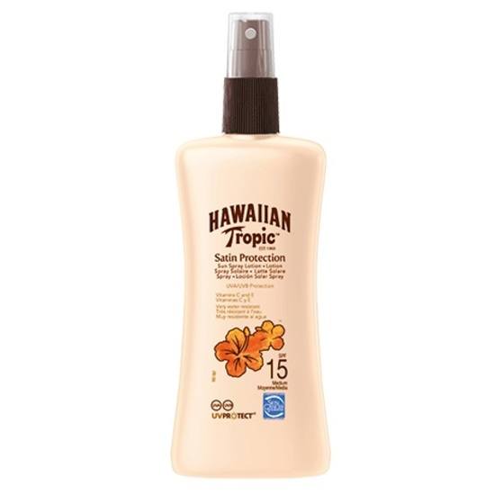 Hawaiian Tropic SPF 15 Satin Protect Lotion Spray 200 ml