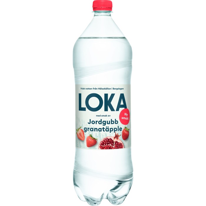 Loka Jordgubb Granatäpple 1,5L