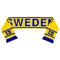 Halsduk supporter Sweden gul 155 cm