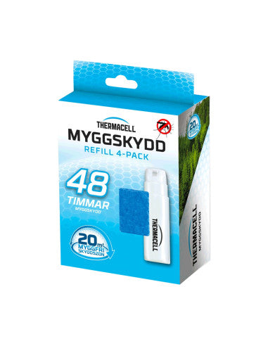 REFILL THERMACELL TILL MYGGSKYDD 4-PACK