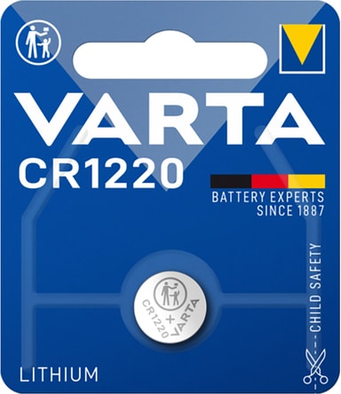 BATTERI CR1220 LITIUM MYNT
